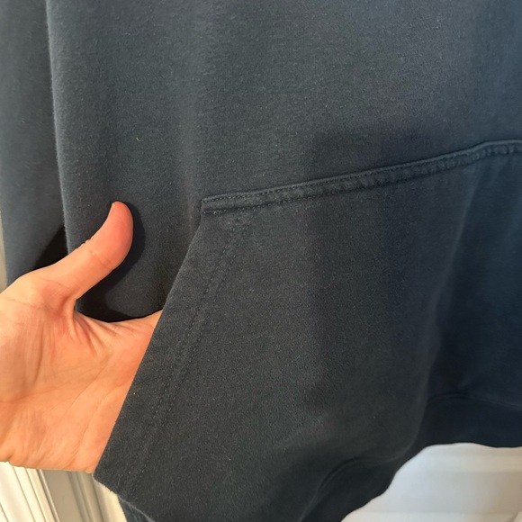 Navy Blue Hoodie for Pets - Picture 4 of 5